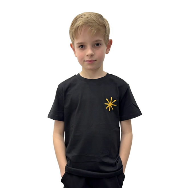 Sternsinger T-Shirt Kinder, schwarz