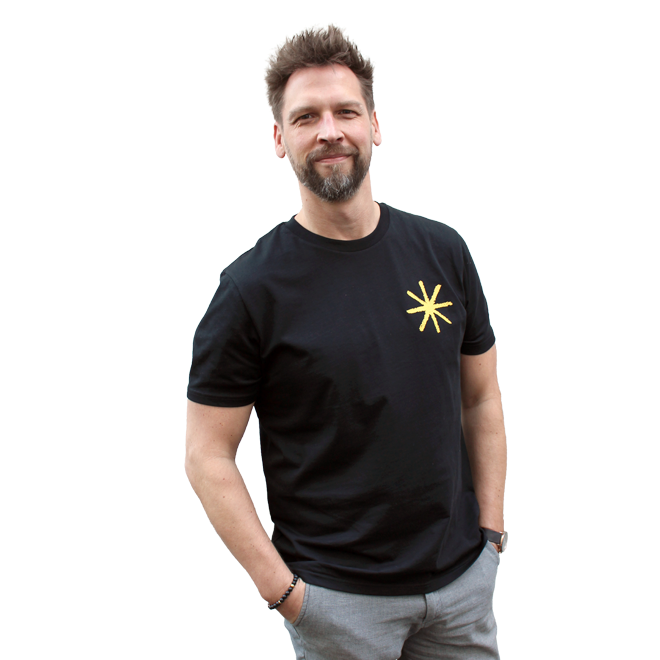 Sternsinger T-Shirt, Men, schwarz